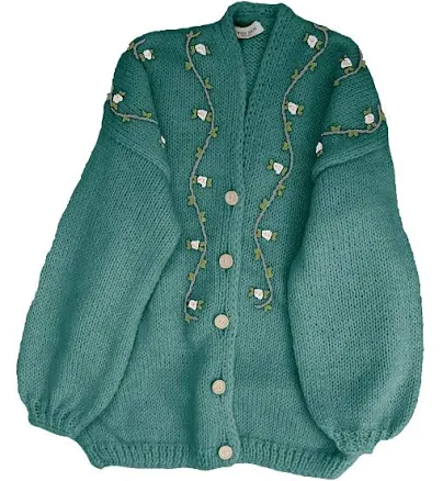 JASMIN BLOOM Wool Cardigan