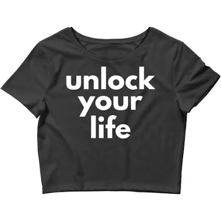 Artistshot Unlock Your Life Crop Top