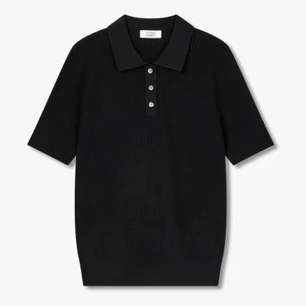 Studio Tomboy Button Polo Knit