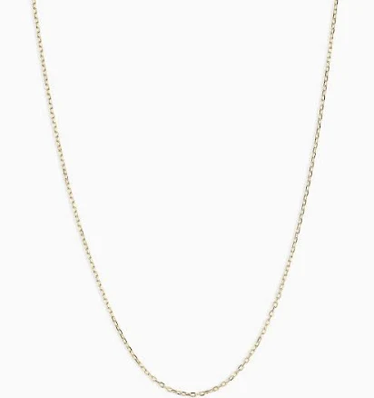 Gorjana 14K Gold Basic Chain Necklace
