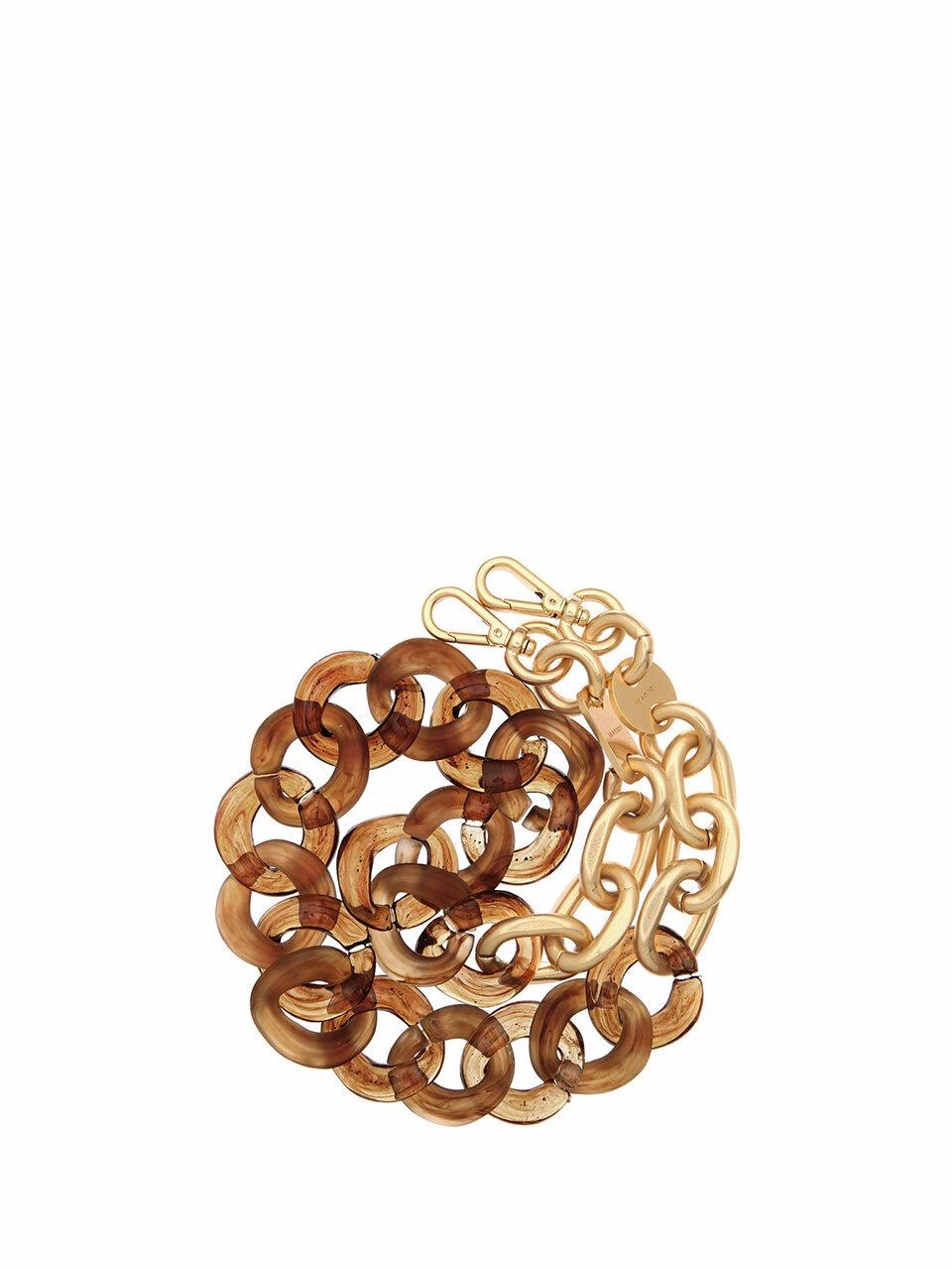 Lumi Flat Marble Chain Strap FZ0AX616