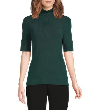 Anne Klein Women's Sleeve Turtleneck Sweater