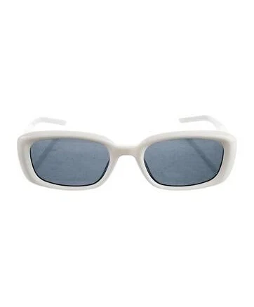 Gentle Monster Lin Square Sunglasses in White