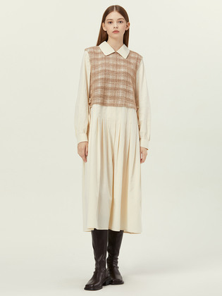 Check Layered Dress