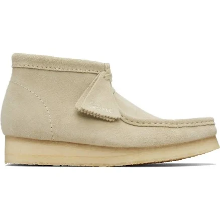 Clarks Originals Beige Wallabee Desert Boots
