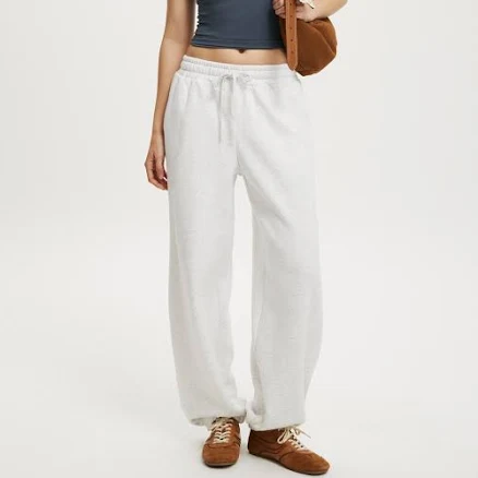 Cotton On Women - Balloon Sweatpant - Cloud Marle Size - 3Xs Women
