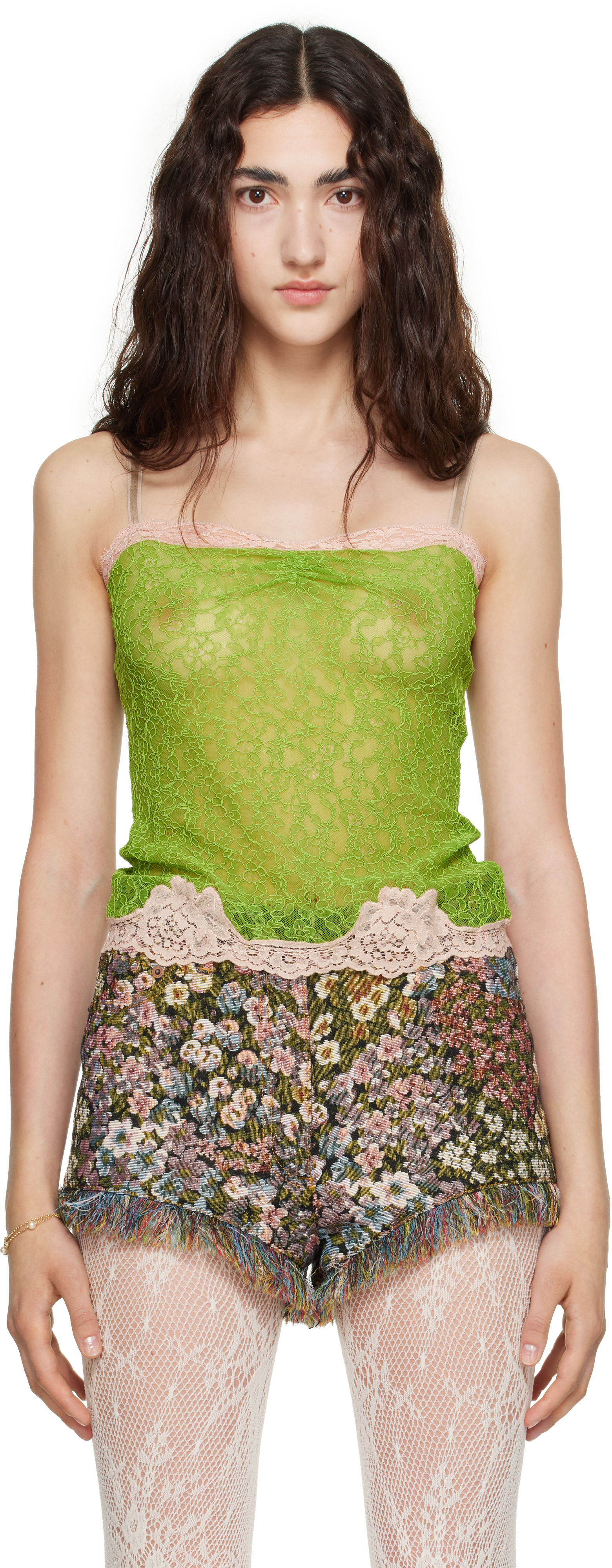 Black Crepe Couture Miniskirt