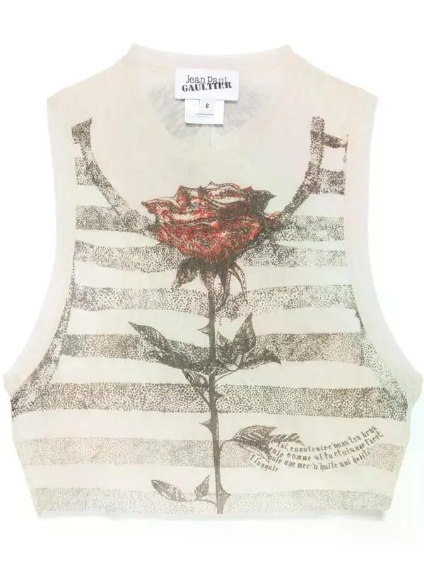 Tattoo Marinière Top