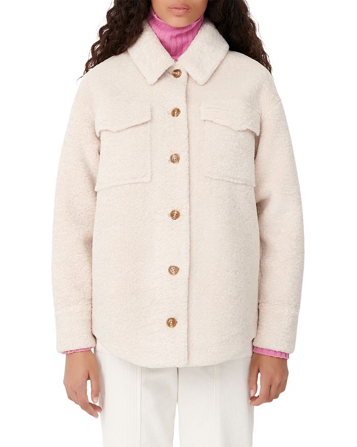 Faux-shearling Shirt Jacket