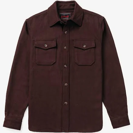 Men's Schott CPO Wool Shirt