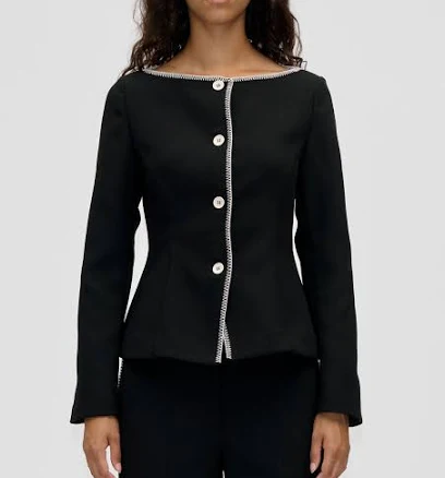 Stine Goya Square Neckline Tailored Jacket