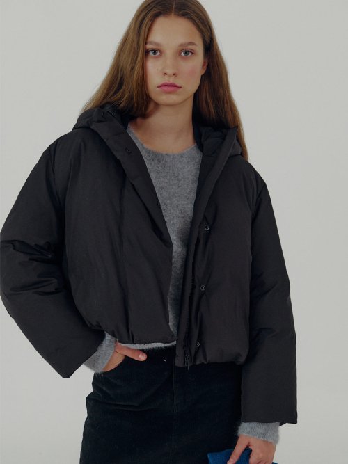 Hooded Goose Jumper