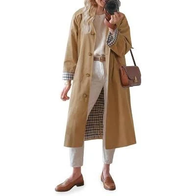 Imily Bela Women's Oversized Trench Coat