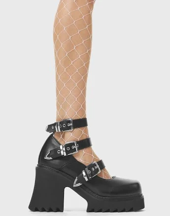 LAMODA Harmony Chunky Platform Mary Jane Shoes