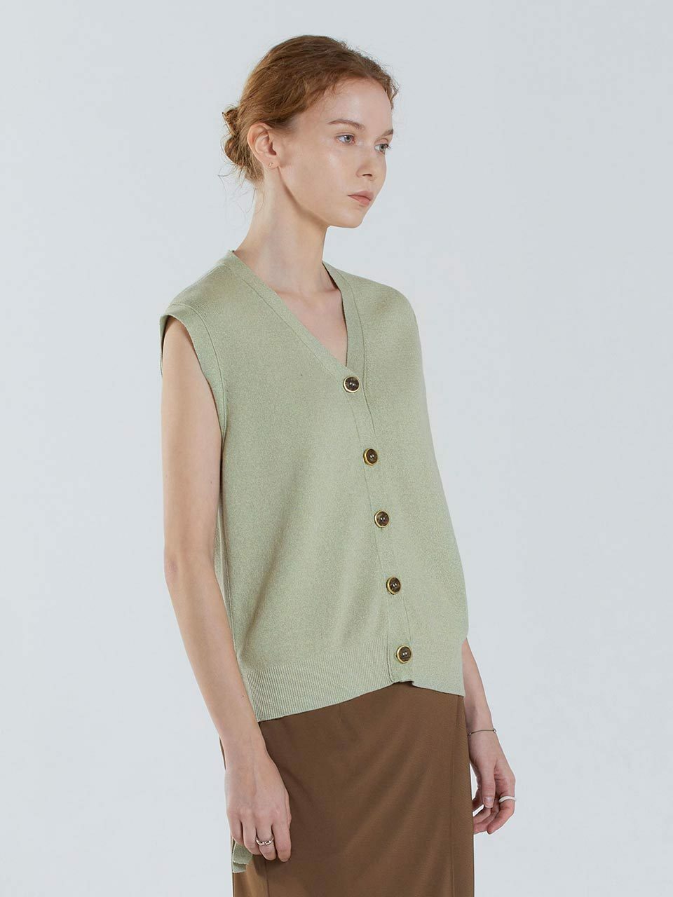 Side Strap Knit Vest KK3MV2220_31