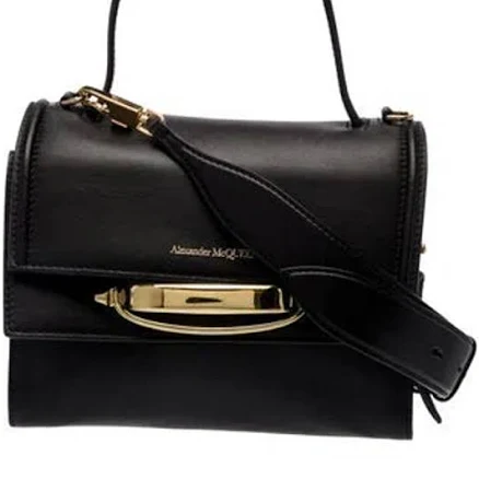 Alexander McQueen Women's The Story Leather Shoulder Bag