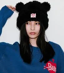 BASICKS Bear beanie 新品未使用 ブラック M