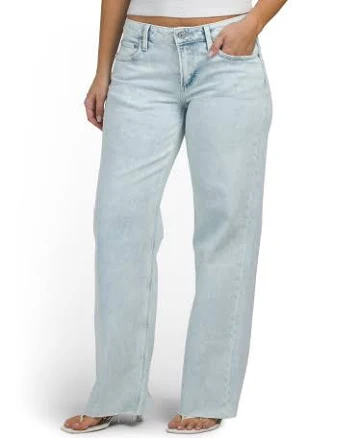 Lucky Lady Women's Baggy Wide Leg Jeans