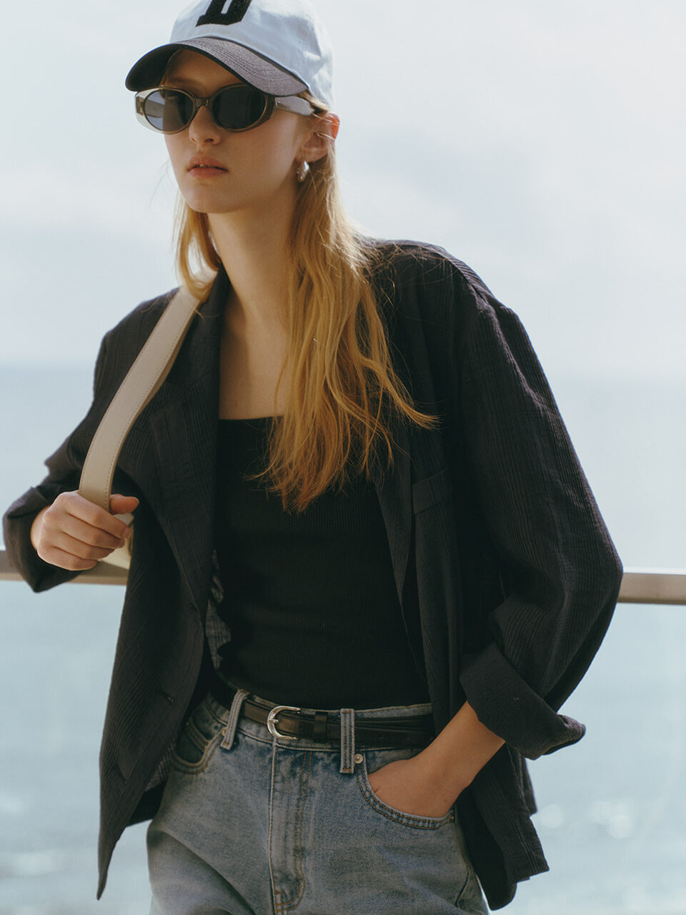 Summer Natural Jacket_Midnight Blue