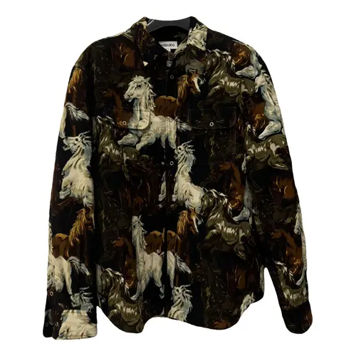 Horse Print Overshirt