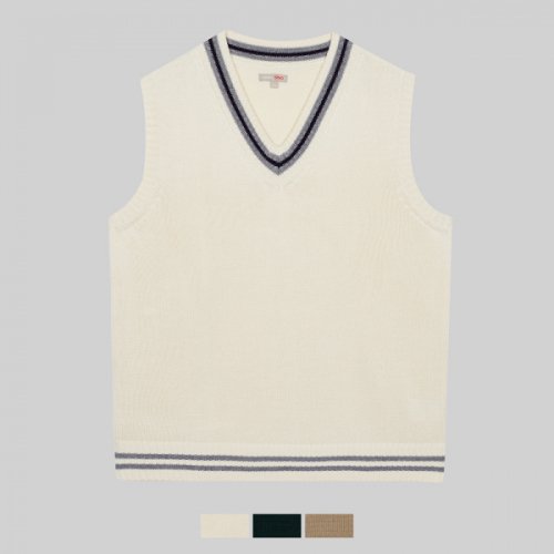 Color Combination Overfit Vest