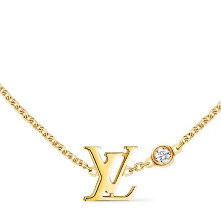 Louis Vuitton Idylle Blossom Diamond Pendant in Yellow Gold