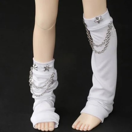Chain Stud Leg Warmers