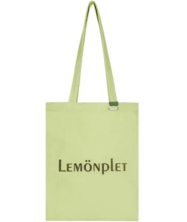 LUMIE GLITTER LOGO CANVAS BAG