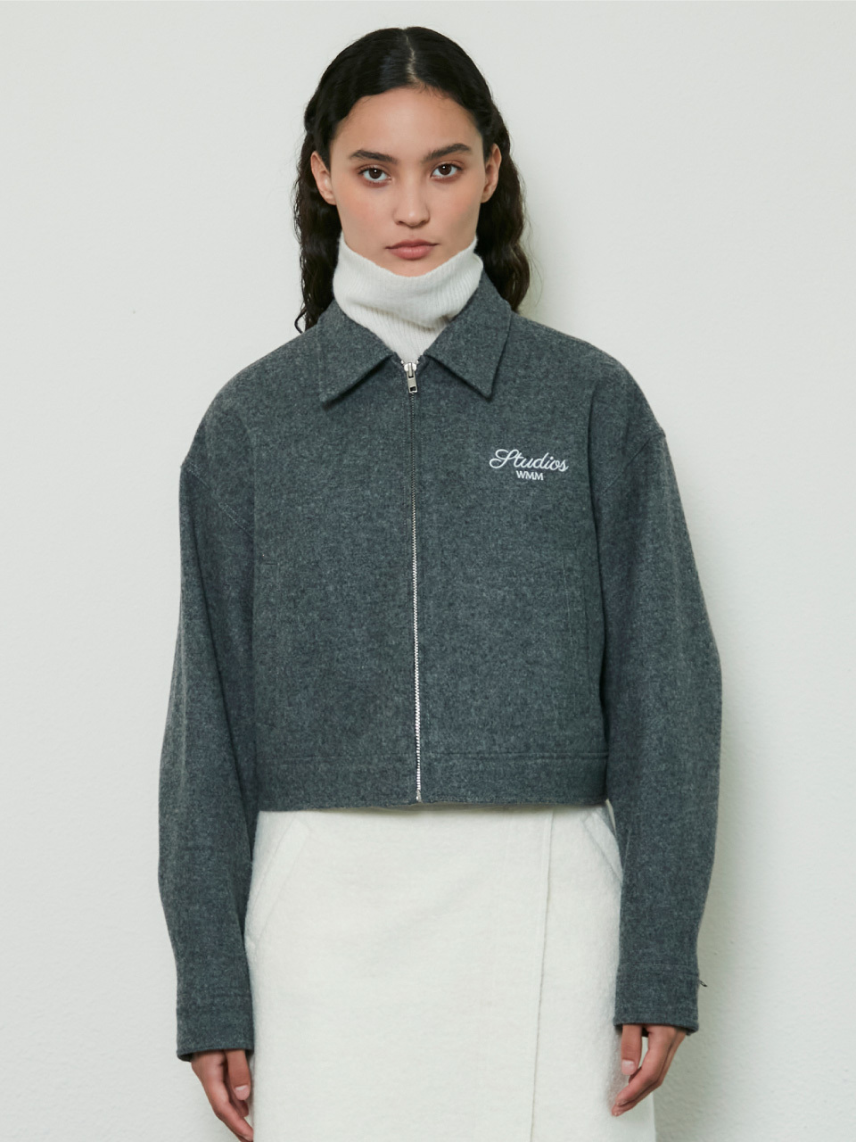 Wool Studio Jacket_Gray