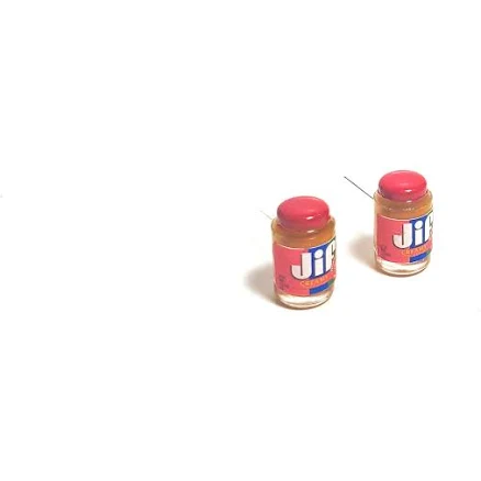 Mini Jar of Peanut Stud Earrings