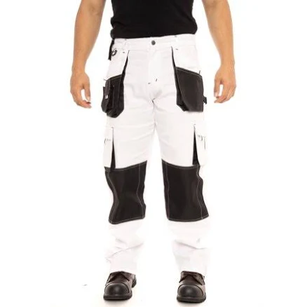 Juicytrendz Men's Heavy Duty Cordura Painter Pants with Multiple Pockets