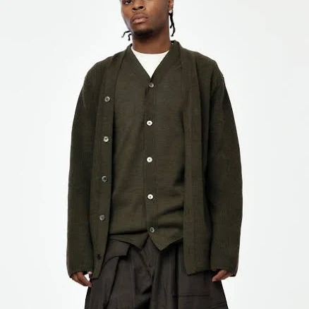 Comme Des Garcons Homme Plus WOOL CARDIGAN