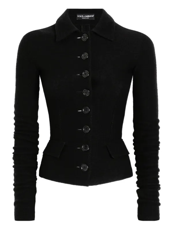 Single-breasted Wool Cloth Jacket
