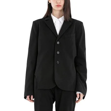 ITZAVIBE Unisex Cut-Out Jacket ica22mjk1bk