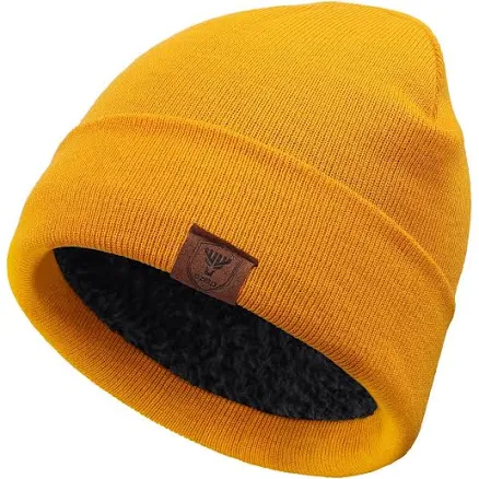 OZERO Thermal Polar Fleece Beanie Daily Hat