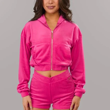 Alphalete Women's Velour Zip Hoodie