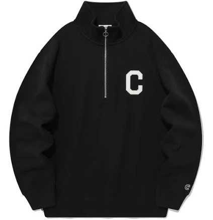 COVERNAT C Logo Half Zip Sweatshirt