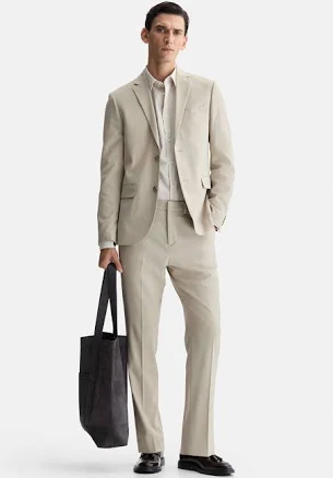 H&M Men's Slim-Fit Suit Pants