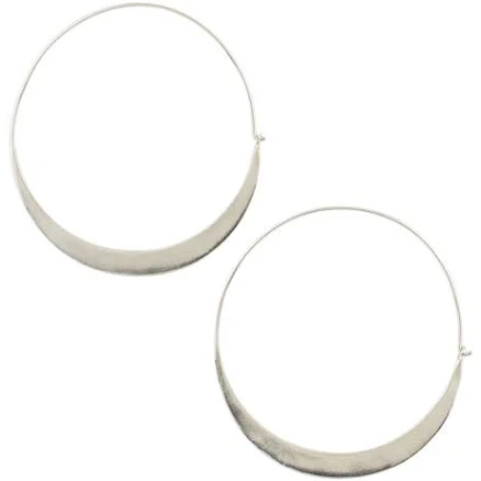 Arc Hoops Silver