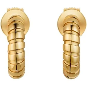 BVLgari Tubogas Earrings in Yellow Gold