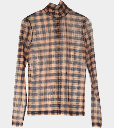 Ph5 Women's Sulley Plaid Turtleneck Top