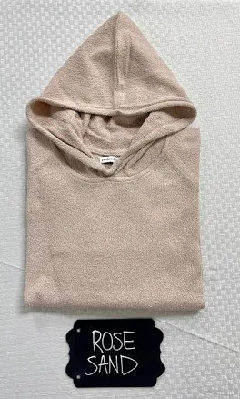 Boucle Cotton Hoodie