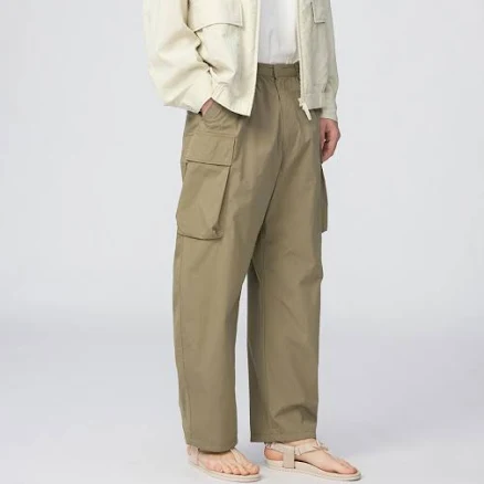 UNIQLO Men's Wide Cargo Pants