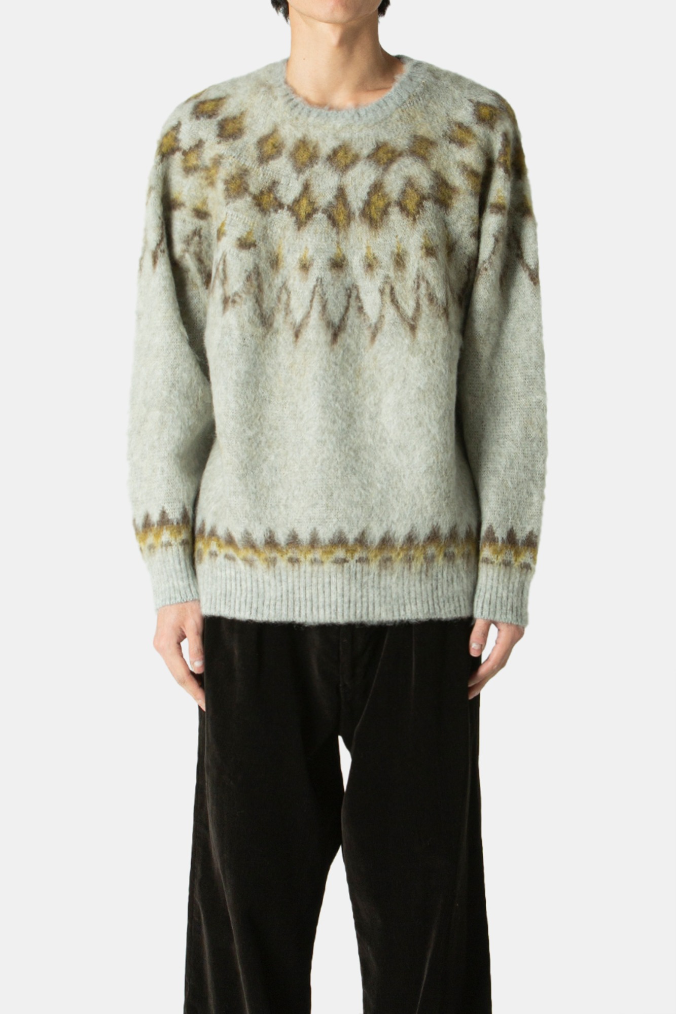 Snowflake Pattern Knit Pullover