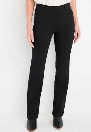 maurices Women's Mid Rise Bootcut Bengaline Pants