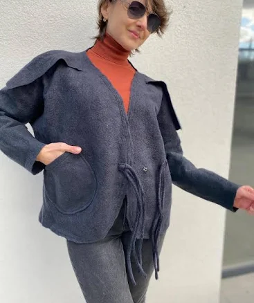 Nuno Felt Merino Wool JacketNuno Felt Merino Wool Jacket