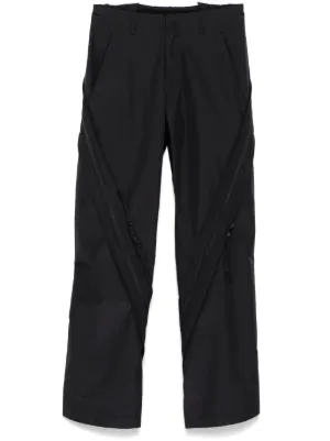 Leaves Straight-leg Trousers