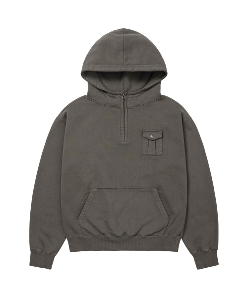Pocket Hoodie Grey