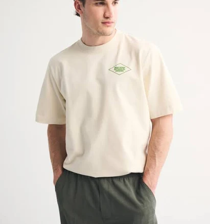 Men's Abercrombie & Fitch Premium Heavyweight 2.0 Graphic Tee