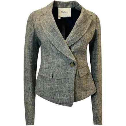 Mulberry Checked Jacket